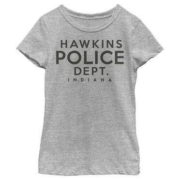 Girl's Stranger Things Hawkins Police Department  Graphic T-Shirt