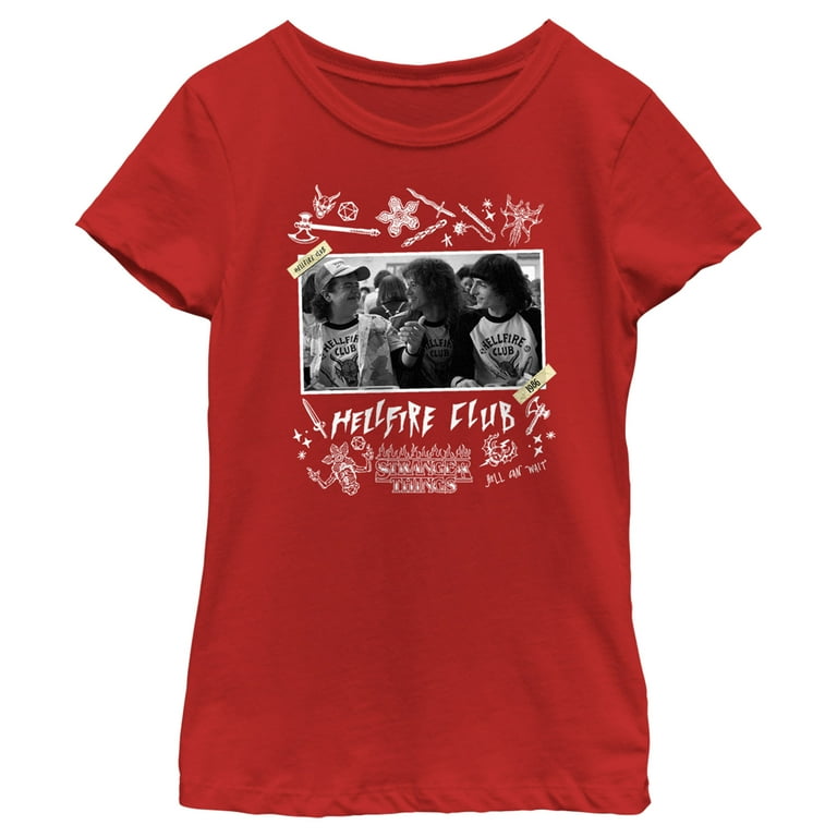 Stranger Things - Hellfire Club Girly Tee - Shirtstore