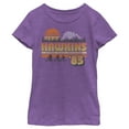 thumbnail image 1 of Netflix Girl's Stranger Things Retro Hawkins Bikers Graphic T-Shirt, 1 of 4