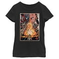 thumbnail image 1 of Netflix Girl's Stranger Things Retro Papa Poster Graphic T-Shirt, 1 of 4