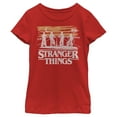thumbnail image 1 of Netflix Girl's Stranger Things Starry Bike Ride Graphic T-Shirt, 1 of 10