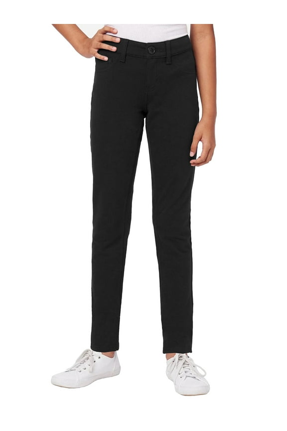 Girl's Stretch Pencil Skinny Uniform Pants