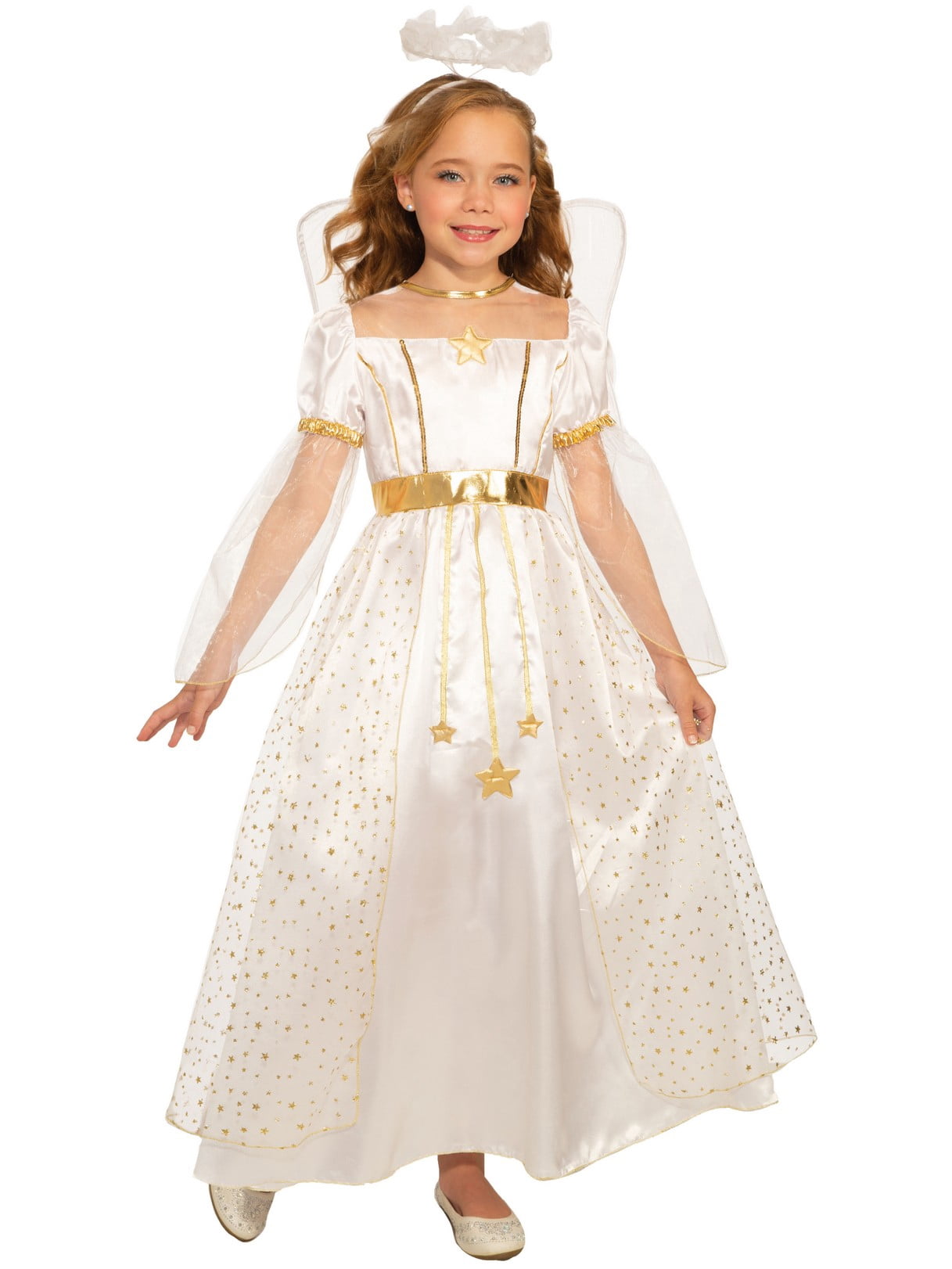 Schoolgirl Angel Costume main image 0