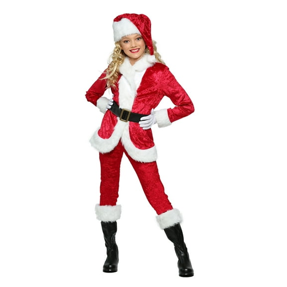 Girl's Sweet Santa Costume