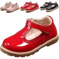 thumbnail image 1 of Girl's T-Strap School Uniform Dress Shoe Mary Jane Princess Flat, 1 of 6