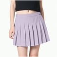 thumbnail image 1 of Girl's Tennis Skirts with Shorts Athletic Pleated Skirt Workout Performance Skorts with Pockets for Kids, 1 of 4