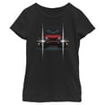 thumbnail image 1 of Girl's The Batman Batmobile Headlights I Am The Shadows  Graphic Tee Black Large, 1 of 4