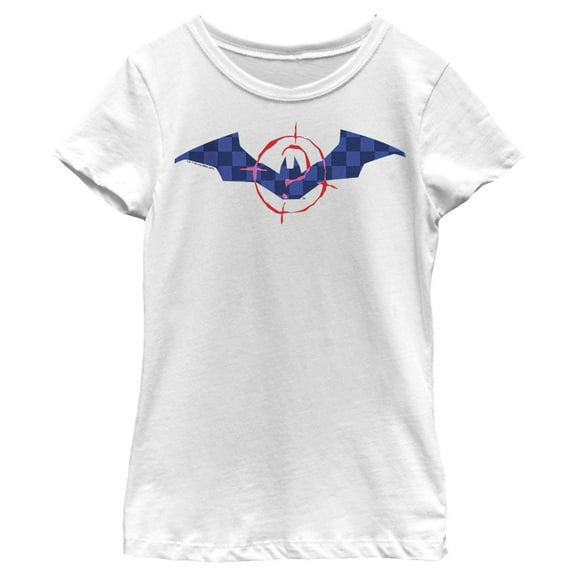 Girl's The Batman In Riddler Sight  Graphic Tee White X Small