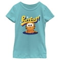 thumbnail image 1 of Girl's The Garfield Movie Purrfect Baby  Graphic Tee Tahiti Blue X Large, 1 of 4