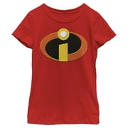 Girls The Incredibles Classic Logo Graphic Tee Red X Large