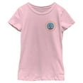 thumbnail image 1 of Girl's The Little Mermaid Ariel Part of Your World Quote Graphic Tee Light Pink Large, 1 of 4