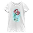thumbnail image 1 of Girl's The Little Mermaid Ariel Splash Art  Graphic T-Shirt, 1 of 4