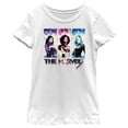 thumbnail image 1 of Girl's The Marvels Hero Portraits  Graphic Tee White Large, 1 of 4