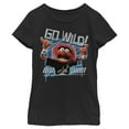 thumbnail image 1 of Girl's The Muppets Animal Go Wild  Graphic Tee Black Medium, 1 of 4