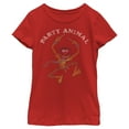 thumbnail image 1 of Girl's The Muppets Animal Party Graphic Tee Red Medium, 1 of 5
