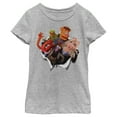 thumbnail image 1 of Girl's The Muppets Breakout  Graphic Tee Athletic Heather X Small, 1 of 5