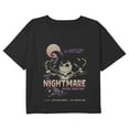thumbnail image 1 of Girl's The Nightmare Before Christmas Jack Master of Fright Graphic Cropped T-Shirt Black Medium, 1 of 3