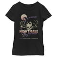 thumbnail image 1 of Girl's The Nightmare Before Christmas Jack Retro Movie Poster  Graphic Tee Black X Small, 1 of 4