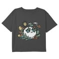 thumbnail image 1 of Girl's The Nightmare Before Christmas Jack Skellington Cactus Graphic Cropped T-Shirt, 1 of 3