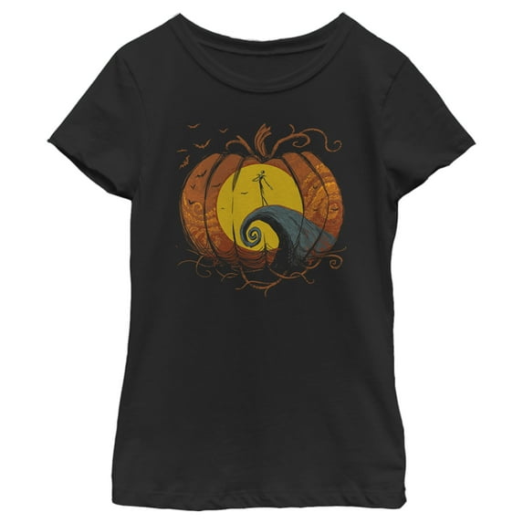 Girl's The Nightmare Before Christmas Jack Skellington's Lament Graphic Tee Black X Small