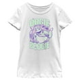 thumbnail image 1 of Girl's The Nightmare Before Christmas Slimy Oogie Boogie Graphic Tee White Small, 1 of 4
