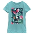 thumbnail image 1 of Girl's The Nightmare Before Christmas Spirited Companion Zero  Graphic Tee Tahiti Blue Large, 1 of 4