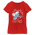 thumbnail image 1 of Girl's The Smurfs Lovely Blue Angel Graphic T-Shirt, 1 of 5