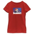 thumbnail image 1 of Girl's The Year Without a Santa Claus Do I Look Like I Care? Graphic Tee Red X Small, 1 of 5