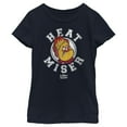 thumbnail image 1 of Girl's The Year Without a Santa Claus Heat Miser Stamp  Graphic Tee Navy Blue X Large, 1 of 4