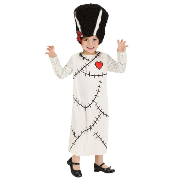 Girl's Toddler Bride of Frankenstein Baby Costume