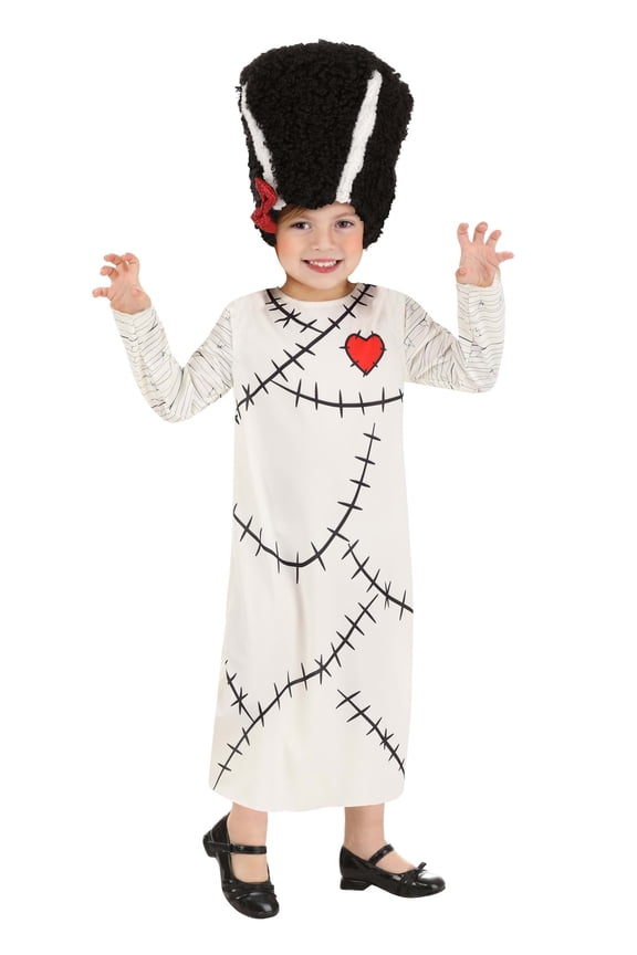 Girl's Toddler Bride of Frankenstein Baby Costume