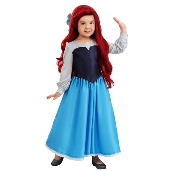 Girl's Toddler Disney Ariel Blue Dress Costume