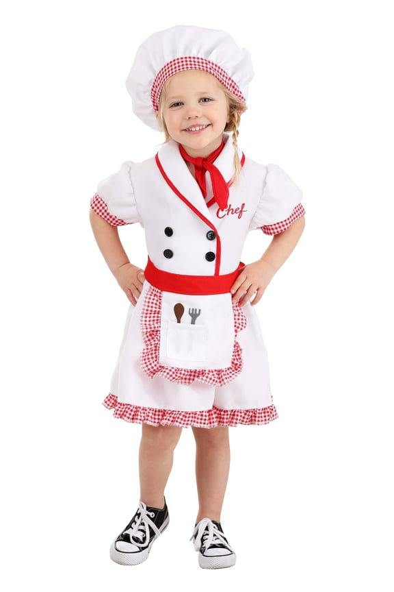 Girl's Toddler Fresh Chef Costume