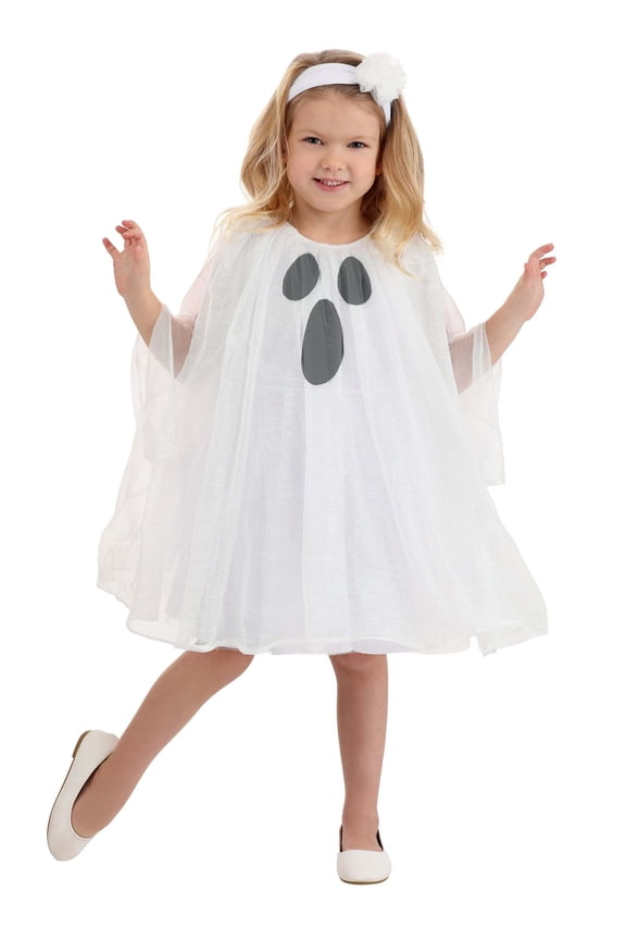 Girl's Toddler Ghost Costume Dress