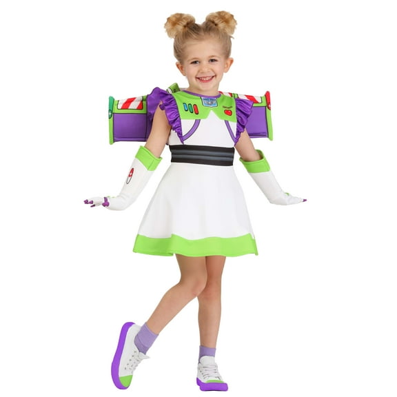 Girl's Toddler Pixar Toy Story Buzz Lightyear Costume Dress