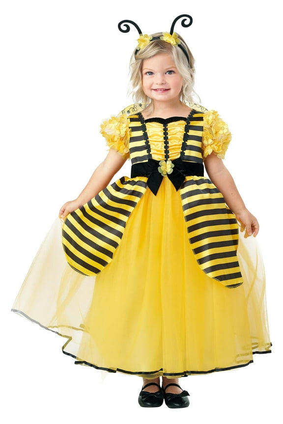 Girl's Toddler Sweet Bumble Bee Gown Costume
