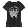thumbnail image 1 of Girl's Toy Story Bo Peep In Charge  Graphic Tee Black Small, 1 of 3