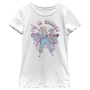 Girls Toy Story Bo Peep In Charge Graphic Tee White Medium