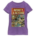 thumbnail image 1 of Girl's Toy Story Buzz Lightyear Comic Cover  Graphic Tee Purple Berry X Small, 1 of 4