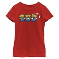 thumbnail image 1 of Girl's Toy Story Christmas Candy Cane Alien  Graphic Tee Red Small, 1 of 4