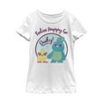 thumbnail image 1 of Girl's Toy Story Ducky & Bunny Feelin' Happy Graphic Tee White Large, 1 of 4
