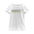thumbnail image 1 of Girl's Toy Story Ducky & Bunny Fun Rainbow Race  Graphic Tee White X Small, 1 of 4