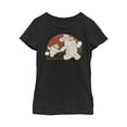 thumbnail image 1 of Girl's Toy Story Ducky & Bunny Kick It  Graphic Tee Black Small, 1 of 3
