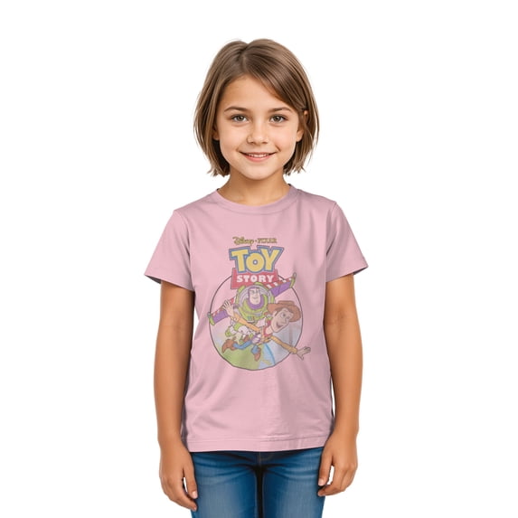 Girl's Toy Story Duo Take Off Graphic T-Shirt