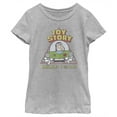 thumbnail image 1 of Girl's Toy Story Infinity and Beyond Buzz  Graphic Tee Athletic Heather Large, 1 of 5