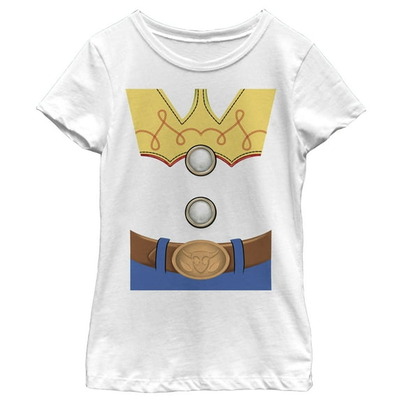 Girl's Toy Story Jessie Costume  Graphic Tee White X Large
