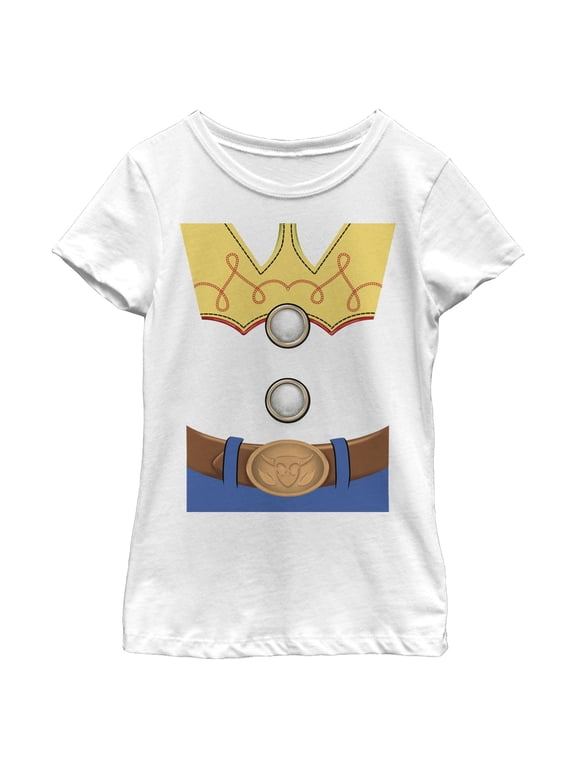 Girl's Toy Story Jessie Costume Graphic Tee White X Large