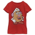 thumbnail image 1 of Girl's Toy Story Mrs. Potato Face  Graphic Tee Red Large, 1 of 5