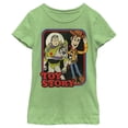 thumbnail image 1 of Girl's Toy Story Retro Buddy Frame  Graphic Tee Green Apple X Small, 1 of 4
