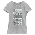 thumbnail image 1 of Girl's Transformers Comic Panels and Logo Graphic T-Shirt, 1 of 4